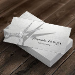 Friseur Stylist Moderner Silberschere Glitzer Salo Visitenkarte<br><div class="desc">Hair Stylist Moderne Silver Glitzer Scissor Salon Business Cards.</div>