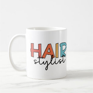 Friseur-Stylist Retro-Friseur-Geschenk Kaffeetasse