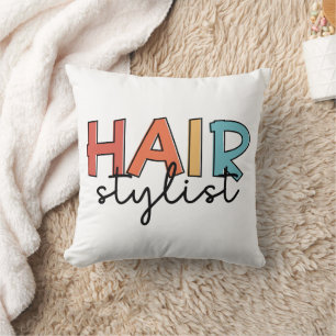 Friseur-Stylist Retro-Friseur-Geschenk Kissen