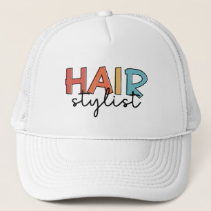 Friseur-Stylist Retro-Friseur-Geschenk Truckerkappe
