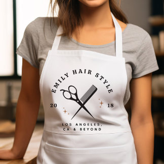 Friseur-Stylist-Salon-Schere & Comb-Friseur Schürze