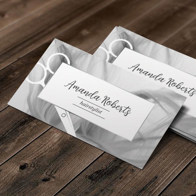 Friseur-Stylist Salon Visitenkarte (Von Creator hochgeladen)