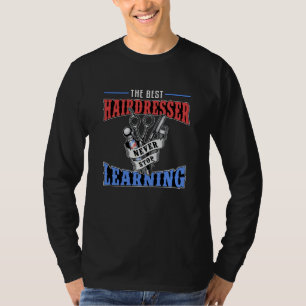 Friseur Stylist Schere Barber Friseur Friseur Gesc T-Shirt