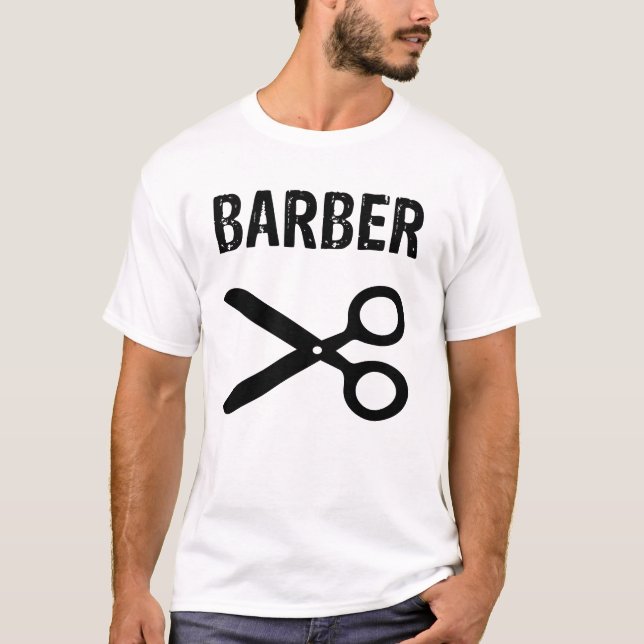 Friseur T-Shirt (Vorderseite)