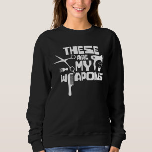 Friseur-Team Barbier Hairstylist Friseur Hairstyle Sweatshirt