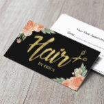 Friseur Vintager Blumensalon Termin<br><div class="desc">Friseur-Stylist Vintag-Blumensalon Termine Visitenkarten.</div>