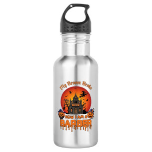 Friseurbürste zerbrach Halloween-Kürbis-Schneider Edelstahlflasche