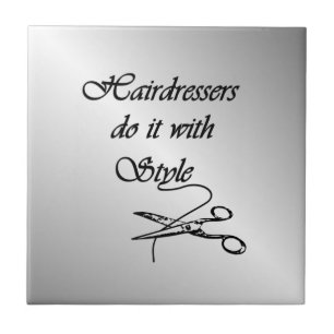 Friseure machen das mit Stil Fliese