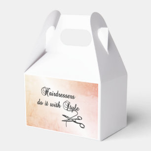 Friseure machen das mit Stil Geschenkschachtel