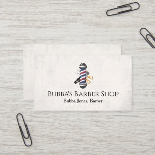 Friseurgeschäft Visitenkarte