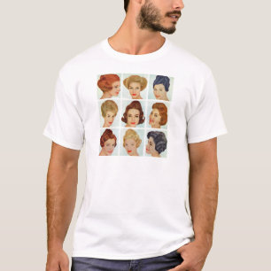 Friseurgitter der 60er Jahre T-Shirt