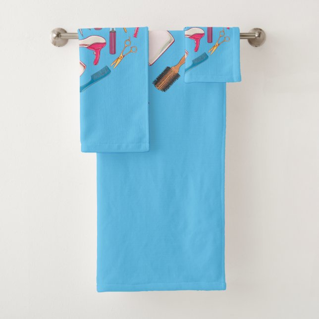 Friseurhandwerkzeug Badhandtuch Set (Insitu)