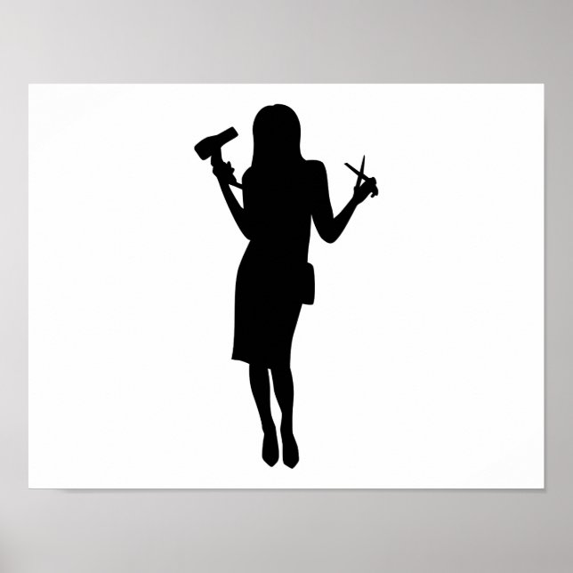 Friseurin Poster (Vorne)