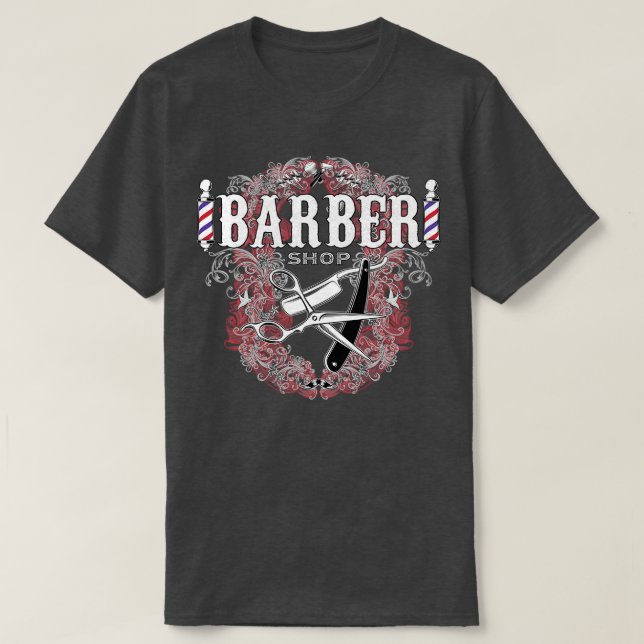 Friseurladen01 T-Shirt (Design vorne)