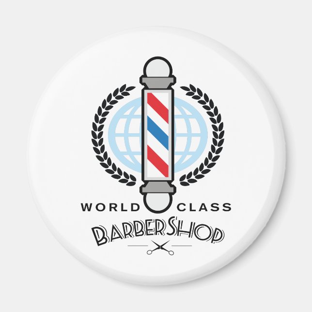 Friseurladen der Weltklasse Magnet (Vorne)
