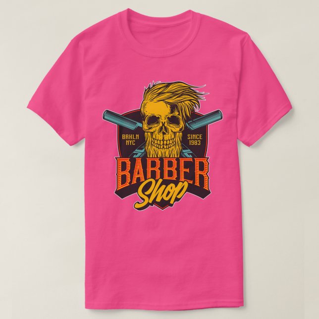 Friseursalon7 T-Shirt (Design vorne)