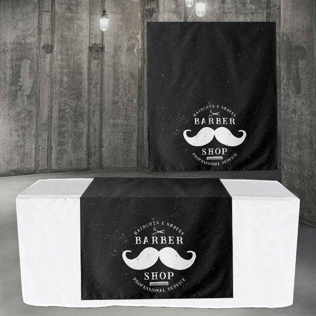 Friseursalon Barbershop Pop Up Shop Wandteppich (Barber Shop Hairstylist Barbershop Pop Up Shop Tapestry)