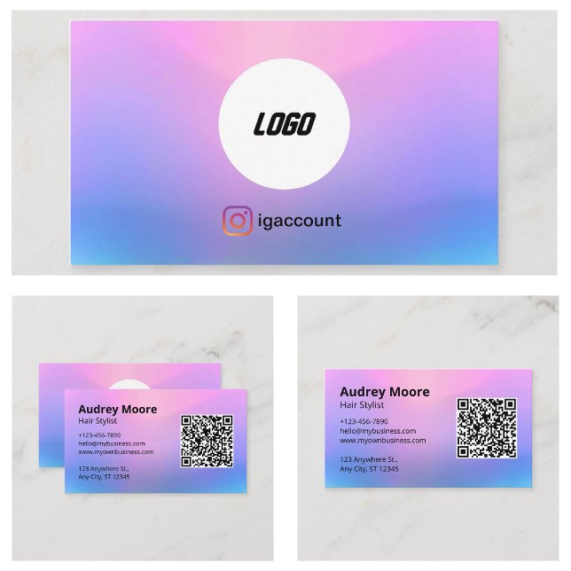 Friseursalon Beruflich Visitenkarte (Hair Stylist Hairdressers Salon Professional Business Card
)