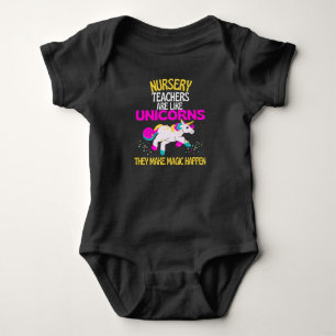 Friseursalon, Einhorn, Magical Unicorn Friseur Baby Strampler
