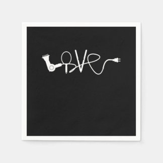 Friseursalon Friseur Zölle Haarstylist Geschenk Serviette
