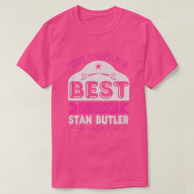 Friseursalon Friseurbart Geschenk 22 T-Shirt (Design vorne)