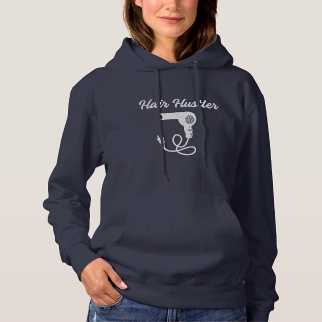 Friseursalon Funny Funny Friseur Hoodie (Vorderseite)
