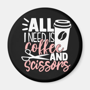 Friseursalon Kaffee Friseursalon Magnet