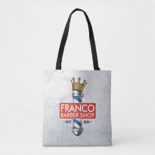 Friseursalon King Crown Barber Pole Tasche