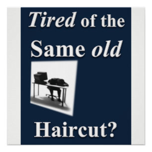 Friseursalon, Nagelstudio, Friseursalon-Plakate Poster