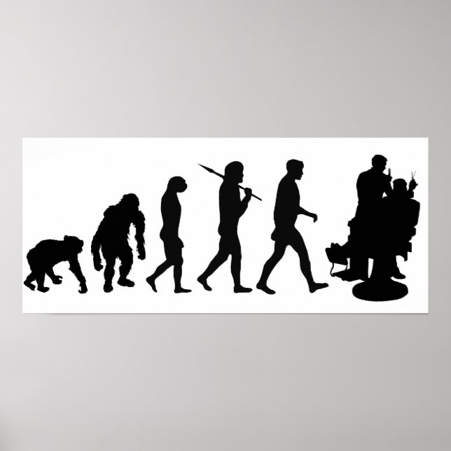 Friseursalon Poster (Vorne)