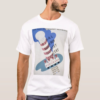Friseursalon-Quartett WPA 1936 T-Shirt