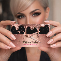 Friseursalon Schere Rose Tropfen Schwarz