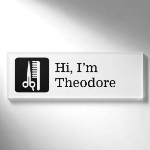 Friseursalon/Schönheits-Salon Namenschild