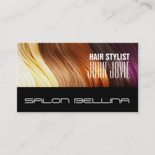 Friseursalon Schönheitssalon Friseur Visitenkarte