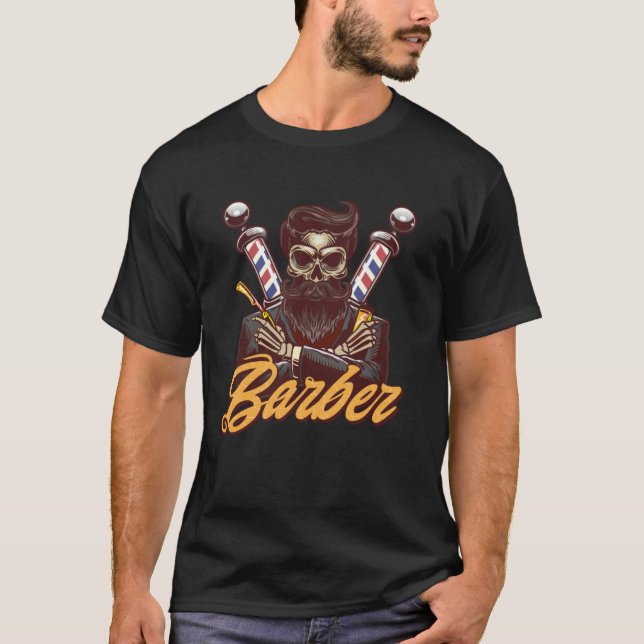 Friseursalon T-Shirt (Vorderseite)