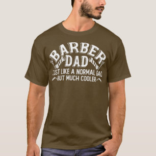 Friseursalon Vater Friseursalon Frisör Frisör Fris T-Shirt