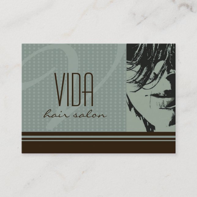 Friseursalon-Verabredungs-Karten Terminkarte (Vorderseite)