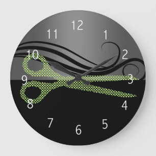 Friseursalon-Wanduhr Große Wanduhr