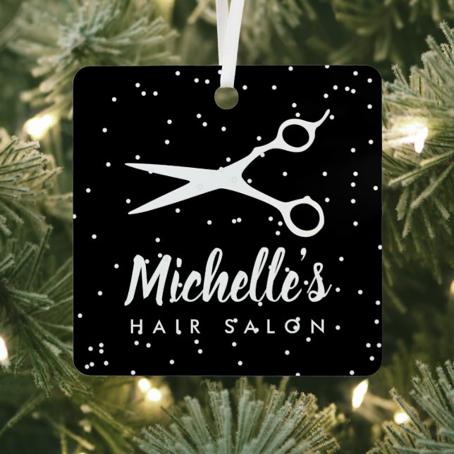 Friseursalon Weihnachtsschmuck (InSitu)