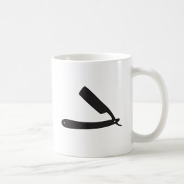 Friseursalonrasiermesser Kaffeetasse
