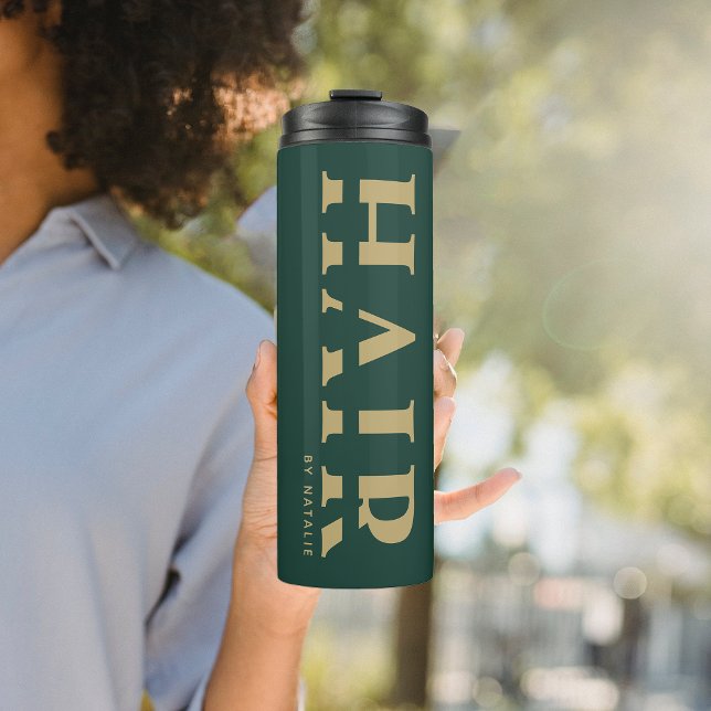 Friseurstylist Cool Beauty Salon Friseurstylist Thermosbecher (Von Creator hochgeladen)