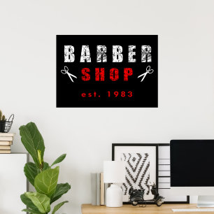 Friseurwerkstatt Poster