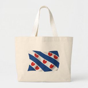 Frisians Flag Tote Bag Jumbo Stoffbeutel