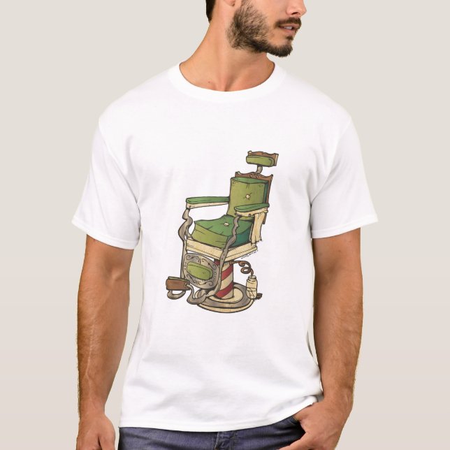 Frisierstuhl T-Shirt (Vorderseite)