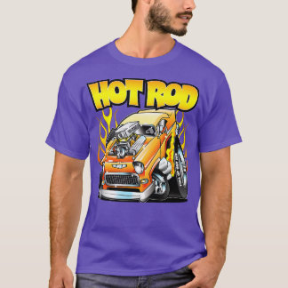 Frisierte Auto 55 Gasser Blown-Flammenwagen T-Shirt