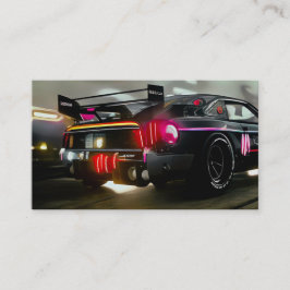 Frisierte Auto Automotive Business Card Visitenkarte