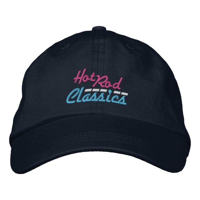 FRISIERTE AUTO CLASSICS BESTICKTE BASEBALLKAPPE (Vorderseite)