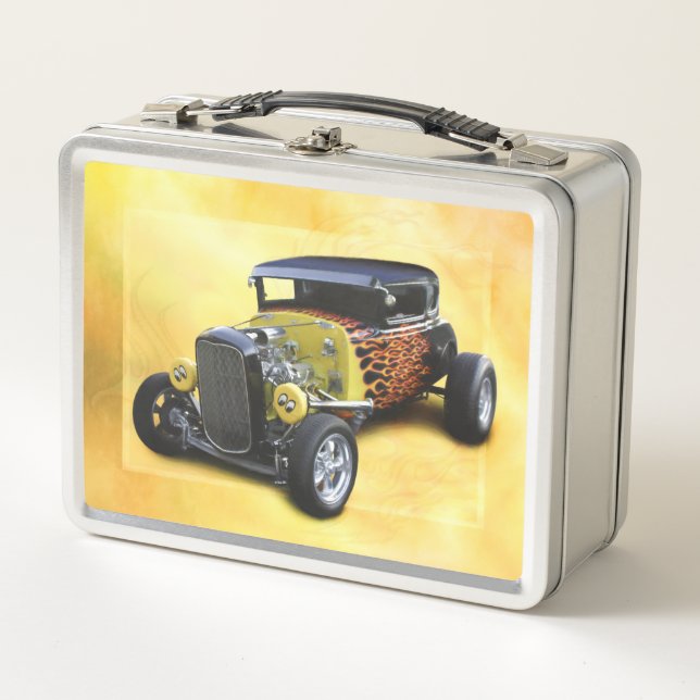 FRISIERTE AUTO COUPE AVENGER METALL BROTDOSE (Vorderseite)