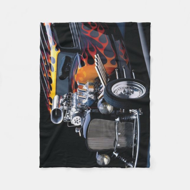 Frisierte Auto Fleecedecke (Vorderseite)