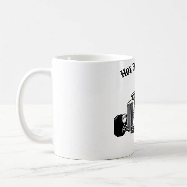 Frisierte Auto Garage Kaffeetasse (Links)